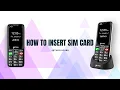 How to insert SIM Card for Jethro Unlocked 4G Bar Phone SC490