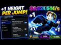 1 Height Per Jump Script - Infinite Jump Hatch Fast Eggs Auto Buy Items More