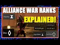 Alliance Ranks explained Elder Scrolls Online Alliance Ranks List