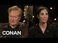 Sarah Silverman Bought Weed For An Angry Stranger CONAN on TBS