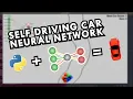 Self Driving Car Neural Network - with Python and NEAT CODE in the description