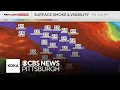 Wildfire smoke and air quality worsens in Pittsburgh on Friday KDKA-TV Afternoon Forecast