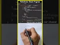 Palindrome program in java in Telugu