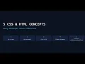 Simple expalnation about HTML and CSS elements
