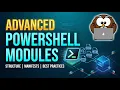 Advanced PowerShell Module Creation Tutorial psm1 psd1 Explained