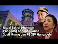 Lagu Sinuhun PB XIV Hangabehi Dampingi GUSTI MOENG Gelar Ritual SAKRAL DHUKUTAN Panggung Songgobuwono