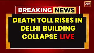 Delhi PG Building Collapse Live Updates: 4 Dead, 6 Rescued | South Delhi | Satya Niketan | Delhi CM