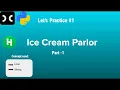 Ice Cream Parlor HackerRank Python Searching Part-1 Python Programming Coding