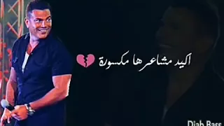 عمرو دياب اكيد مشاعرها مكسوره 