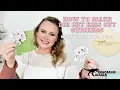 Cricut Sticker Maker How to Hack The New Feature WITHOUT Cricut Access Easy Peel Sticker Tutorial