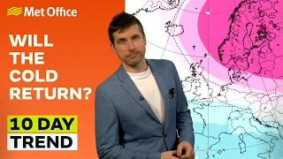 10 Day Trend 2026 - Slack flow developing Met Office weather forecast UK