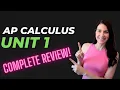 How to get a 5 on the AP Calculus Exam - COMPLETE Unit 1 Review Limits Continuity