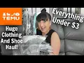 Huge TEMU Clothing And Shoe Haul Everything Under 3 Each Crazy Deals