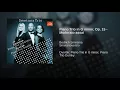 Piano Trio in G minor, Op. 15 - Moderato assai