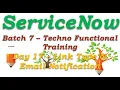 Batch 7 Day 17 link Type Email Configuration Techno Functional Training English