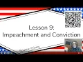 Lesson 9 Impeachment and Conviction iCivics Executive Branch Unit