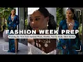 Download Lagu NEW YORK  FASHION WEEK PREP VLOG! Show Invites, Packing Outfits \u0026 New Fashion Haul ❤︎ MONROE STEELE