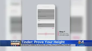 Trending Tinder s height verification