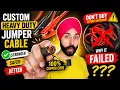 Jumper Cables For Car Battery Heavy Duty Jumper Cables DIY How To Make Booster Cables