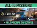 Download Lagu Teardown - All 40 Mission Solutions + All Optional Objectives \u0026 Explanation (Full Game)