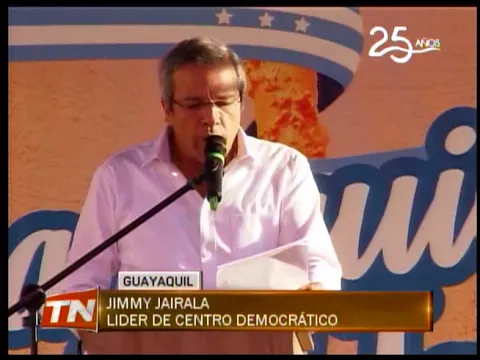 Jairala oficializó su candidatura a la alcaldía