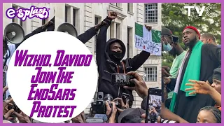 wizkid davido take up endsars and endpolicebrutality protest