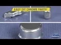 How to Create Chrome Parts at Home - Powder Coating Chrome Powder