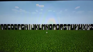 Minecraft Tutorial How To Make Banner Letters