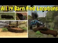 How To Find All 14 Barn Finds In Offroad Outlaws Latest Update V6 6 4