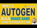 What is AutoGen Step By Step Tutorial with CODE and Use cases