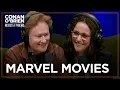 Julia Louis-Dreyfus Gives Conan Advice On How To Get Into The MCU Conan O Brien Needs A Friend