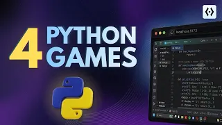 Learn Python Game Development by Building 4 Games Beginner to Intermediate 2026