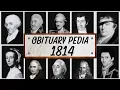 Famous People We ve Lost in 1814 - Obituary in 1814