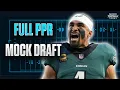 2026 PPR Fantasy Football Mock Draft 1 0 Expert Picks Q A Supporting St Jude