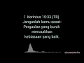 Download Lagu Pergaulan yang Buruk Merusakkan Kebiasaan yang Baik