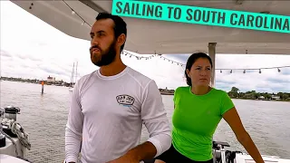 Catamaran Sailing From Florida To South Carolina | Sailboat Living Ep. 45