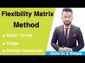 Matrix Method Flexibility Method for structural analysis
