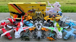 Unboxing Pesawat Drone Baru! Rc Helikopter,Pesawat Tempur,Airbus,Jet,Drone,Truk Derek,Mobil Polisi