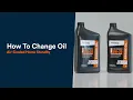 How to Change Oil - Air-Cooled Home Standby Generator