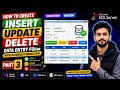 How To Create Insert Update Delete Data Entry Form with Database Connection Part 3 C