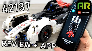 LEGO 42137 Review | LEGO Formula E Porsche 99X Electric | Review 42137 LEGO Technic 2022 Technic AR