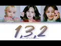 Download Lagu TWICE 1, 3, 2 (JEONGYEON, MINA, TZUYU) Lyrics (Color Coded Lyrics)