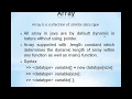 Learn Java Programming in English for Beginners Array - Part 5
