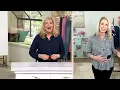 Susan Graver Criss-Cross Faux Leather Belt on QVC