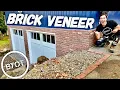 How To Install Brick Veneer Outside DIY THIN BRICK