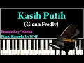 Download Lagu Glenn Fredly - Kasih Putih Piano Karaoke Versi Wanita