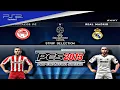 PES 2013- Olimpiacos vs. Real Madrid |Partido UEFA Champions League 26/11 Full Match | PS2™ [4k60].