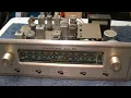 Soundcraftsman 9520MX Stereo Tube AM FM Tuner and Lafayette Stereo 5 Tube Amp