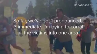 LISTEN First responders dispatch as mass shooting at Gilroy Garlic Festival unfolds
