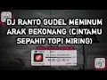 Download Lagu DJ RANTO GUDEL MEMINUM ARAK BEKONANG || DJ CINTAMU SEPAHIT TOPI MIRING VIRAL TIKTOK TERBARU !!!